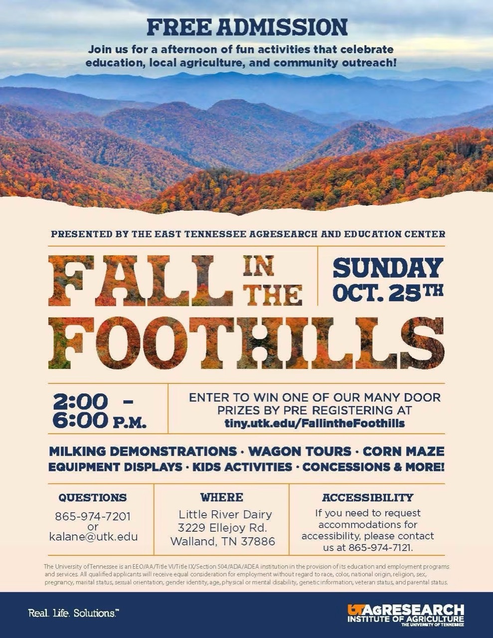 Fall in the Foothills
