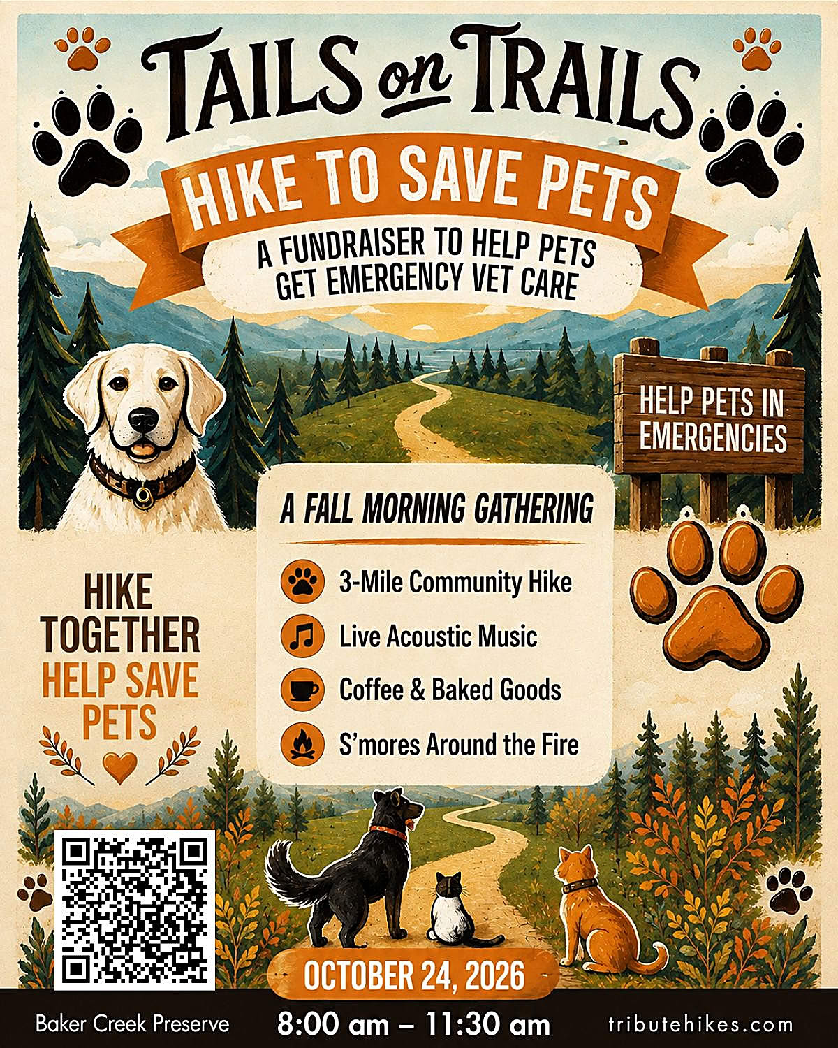 Tails on Trails: Hike to Save Pets
