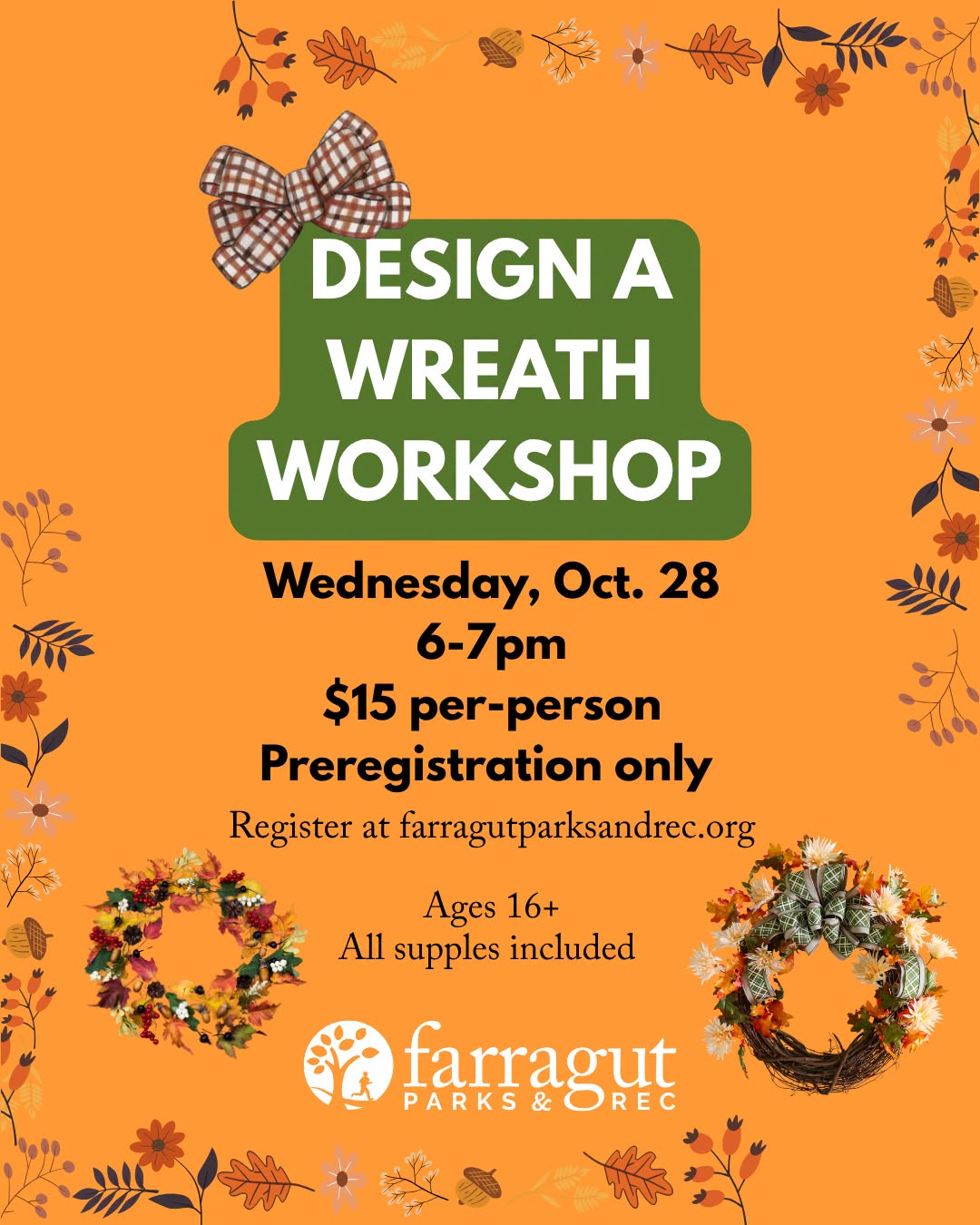 Design a Wreath Workshop