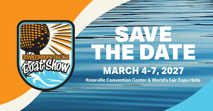 Knoxville Boat Show flyer for March 4&ndash;7, 2027