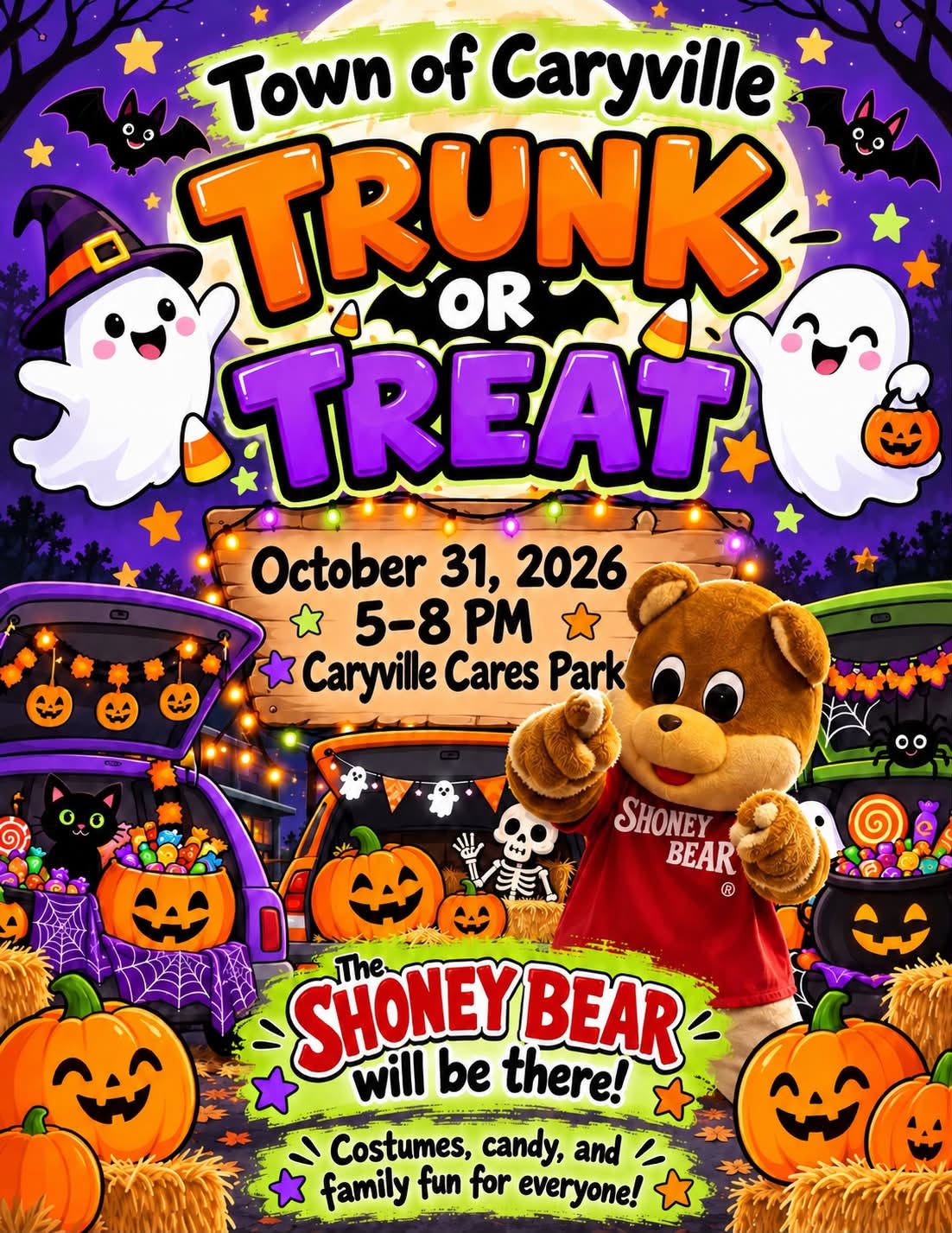 Town of Caryville Trunk or Treat, October 31