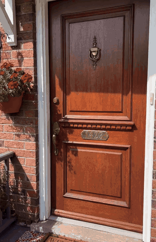 Come on in — a welcoming open door