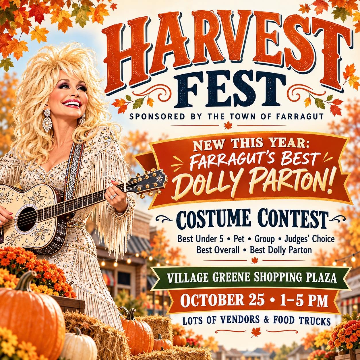 Harvest festival promotional graphic